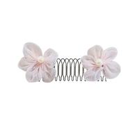 Clip per capelli da sposa, pezzi di capelli di perle Clysburtuony pettine del copricapo briddal per le spose pettine per il ballo di compleanno per le feste di compleanno per oltre 10 anni