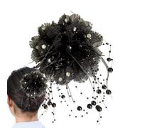 Clip per capelli di di, hawaiano Clip per capelli ,Forcine di artiglio di s non scivolose perline polli Bud Hairpin | Boho forcine per accessori per capelli puzzle falsi colpi di capelli