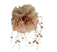 Clip per capelli di fiori, clip per capelli per donne - Pins di artigli di fiori non slip perle nappe gemme caumpin,Chiesa da sposa falsa per pins, arredamento per le donne per donne