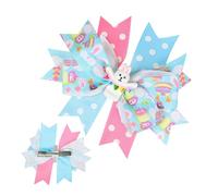 Clip per capelli di prua, fermagli per donne | Clip Bows accessori per capelli per ragazze - Grazioso punto di coniglio - forcine per capelli alla moda per bambini e adolescenti