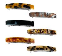 Clip per capelli Fermagli - Fermagli per capelli 6x spessi per donne | Fermaglio francese Fine Hair Clips | Cradioni senza slittamento alla in tartaruga per la futura sposa