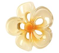 Clip per capelli floreali, artiglio per capelli di fiori, simpatiche clip per capelli hawaiani in acrilico, clip per capelli antiscivolo, grandi fermagli per capelli da donna, forniture per