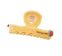 Clip per capelli giocosa con denti con cerniera a molla per i capelli quotidiani, veloci e look casual pronti per le foto tutti i giorni Novità clip per artigli Accessorio creativo