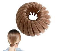 Clip per capelli - Hair Claw | Accessori per capelli | Magic Hair Clips, Strumenti per lo styling dei capelli, Tre Rows of Teeth Styling for Making Ponytail, Bun Bird Nest Velvet Magic Hair Clip per