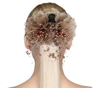Clip per capelli hawaiani, clip per capelli da,Forcine per artiglio di s con clip non scivolate Budpin Hairpin | Boho forcine per accessori per capelli puzzle falsi colpi di capelli per s per