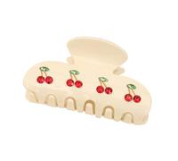 Clip per capelli - Hold artiglio di acetato - Artiglio di non scivolato per ragazze, forte supporto acrilico ciliegia Claw Catcher per spessi una presa sicura, decorazione elegante
