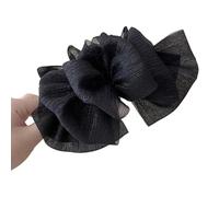 Clip per capelli impreziosita con perle finte a molla, morsetto a molla per styling professionale e convenienza quotidiana ufficio acconciatura primavera