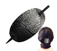Clip per capelli in pelle - Barrette per capelli fatti a mano