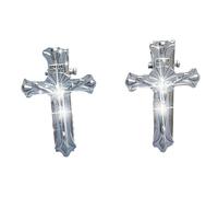 Clip per capelli incrociati Gothic Forcine per Capelli Barrettes Clip laterale Hot Girl Perni per capelli Femminili Regalo