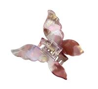 Clip per capelli lunghi da donna a farfalla fissa | Accessori per capelli dai colori vivaci per appuntamenti, feste, serate fuori, uso quotidiano