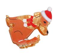 Clip per capelli per cuccioli di grandi dimensioni, clip per catturare gioielli di Natale, barrettes