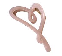 Clip per capelli per donne - Clip ad artiglio di forma d'amore elegante | Finitura opaca non slip | Accessorio per capelli e resistente per le donne | Forte tenuta mascella per spessa o fine |