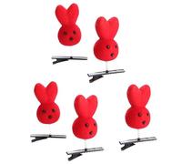 Clip per capelli per feste di compleanno per bambini cartone animato anatra/pollo fermagli per capelli 5pieces festa musicale per capelli Pin ragazza vacanza Barrettes