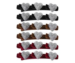 Clip per capelli per le donne - Barrette di pietra senza slittamento piccole clip per capelli treccia retrò set | Per grossi sottili lunghi e lunghi lavori quotidiani in palestra