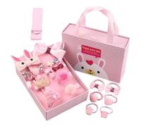 Clip per capelli per ragazze, accessori per capelli bambine,Bows Clip per capelli per ragazze per bambini - Set di 18 a forcina elegante, set di padelle fate assortite per il balletto della