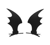 Clip per capelli per ragazze Halloween Clip per capelli Bella Bat Devil a forma di ala Barrettes Barrettes per bambini ragazze Pin donne accessori goth Pin acconciature quotidiane a pipistrello non