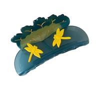 Clip per capelli perlati, capelli a stelle di stelle, accessorio per capelli simpatici, design perle di lunga durata e confortevole e non slittata, 9x4,3 cm, per panino e coda di cavallo