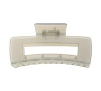 Clip per Capelli Quadrati Clip Trasparente Per Le Donne Ragazze 4 "Artiglio Clip Per Capelli Sottile E Medi