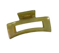 Clip per Capelli Quadrati Clip Trasparente Per Le Donne Ragazze 4 "Artiglio Clip Per Capelli Sottile E Medi