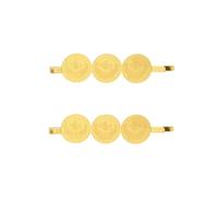 Clip per capelli riscaldanti a moneta placcato oro matrimonio sposa percorsi testa barretta gioielli etnici accessori per capelli per le donne