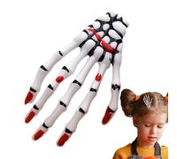Clip per capelli scheletro di Halloween,Clip per capelli a mano scheletro | Clip per capelli per cosplay horror a mano,Eyeball Fashion Punk Rock Devil Claw, unico per party