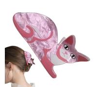 Clip per capelli spessi, clip antiscivolo a forma di gatto animale clip per capelli spessi, forte tenuta clip per capelli spessi, per viaggi di lavoro, casa, all'aperto, scuola, fidanzata