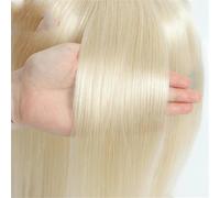 Clip per capelli umani da donna in colore naturale per diradamento dei capelli, sistema di estensione del volume di un pezzo