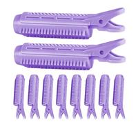 Clip per capelli Volume - Strumenti essenziali per parrucchiere, fermagli per capelli di alta qualità, 10 fermagli per capelli per volume, pinze per aumentare il volume per capelli spessi, fermagli