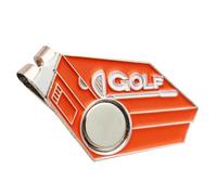Clip per cappello da golf, decorazione a clip, laccata, per compleanno, vacanze, calza della Befana, cappello, per uomini, golfisti, donne, padri