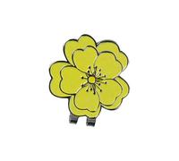 Clip per cappello da golf marcatore a forma di fiore in lega di zinco accessorio portatile per individuare la palla e gioielli alla moda in lega di zinco clip da golf, Misura unica, come descritto