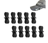 Clip per Cappello da Golf, Supporto per Bordi Leggeri, per visori compatti, Fissaggio in Acciaio, Pratica Ricerca di Copricapo Sportivo, Attrezzatura da Golf Versatile per l'allenamento