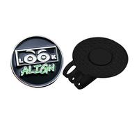 Clip per cappello da marcatore da golf - pennarello magnetico per palline da golf | Marcatore a sfera con cappuccio da golf, pennarello magnetico con di design per grandi occhi