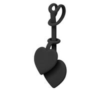 Clip per Cappello da Viaggio su Borsa - Accessorio Magnetico a Forma di Cuore per Avere le Mani Libere | Fermacappello da Viaggio per Bagaglio,Per , Estate, Primavera, Spiaggia, Crociera, Resor