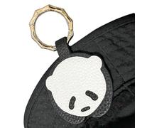 Clip per cappello in finta pelle, clip per cappello magnetico per viaggiare - Design Panda Design Anti-Lost Chaple per viaggio,Clip per cappuccio bagagli all'aperto Anti-perdente per viaggiare su