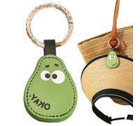 Clip per cappello magnetica | Gancio da viaggio con cartoni animati, supporto per tappo portatile | Magnete di fissaggio per borsa resistente in pelle PU da 4,13 pollici, organizer compatto per zaino