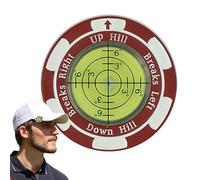 Clip per Cappello marcatore da Golf, marcatori per Palline da Golf per Mettere Il Verde, alla Lettura per l'allenamento ad Alta precisione | alla Formazione di Clip per Cappelli
