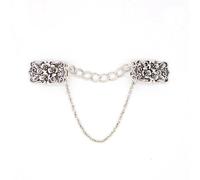 Clip Per Cardigan 2 pezzi di cristallo maglione camicetta spilla cardigan clip scialle spilla chiusure a clip anatra(-14)