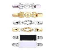 Clip per Cardigan, Clip per Maglione, clip per Scialle, Fermagli per Maglioni, maglione clips, Fermagli per Cardigan, clips per Abiti, per le Donne Ragazze, 6 Pezzi