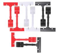 Clip per Cartellini Prezzo Rotanti in Abs 9 Pezzi Doppia Clip