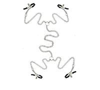 Clip Per Catena A Quattro Teste Nipplèèèè Realizzata In Acciaio Inossidabile Di Alta Qualità Accessorio Versatile Per La Camera Da Letto Giochi Vita Indulgenze Regali Per Eventi Festivi