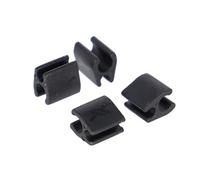 Clip per cavi con guaina XLC BR-X121 Di 2.5 mm (x30) Nero