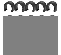 Clip per cavi del cambio della bicicletta, 20 pezzi, morsetto pieghevole Quick Fix | Morsetti guida cavi per mountain bike - per riparazione di manutenzione all'aperto, viaggi, ciclismo, avventura