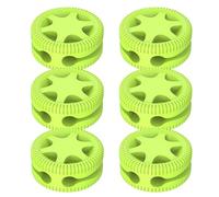 Clip per cavi per il fissaggio di cavi | 6 pezzi in silicone autoadesivo, come supporto per cavi da scrivania, per comodino, camera degli studenti, appartamento, cellulare, tablet