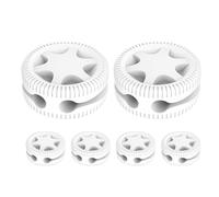 Clip per cavi per il fissaggio di cavi - Autoadesivi in silicone con doppia fessura | Clip per cavi per la scrivania, per computer, smartphone, tablet, comodino, studio, studente