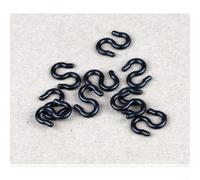 Clip per cavo della bicicletta, confezione da 50/100, organizer in nylon tipo S, per la gestione del filo del freno, fissaggio sicuro per ciclismo su strada e montagna (50)