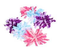 Clip per Chioma a Forma di Fiore Arcobaleno a Due Toni per Bambine