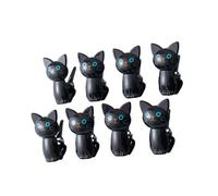 Clip per chip da cucina, 8 pezzi, riutilizzabili, a forma di gatto, per casa, cucina, sala da pranzo, appartamento, ufficio, scuola, camera degli studenti