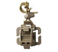 Clip per cinghia da zaino - Supporto per clip torcia, portachiavi multiuso per cintura Clip per zaino | Pala tecnica, Clip per piccozza, Accessori per escursionismo per tornelli, Accessori