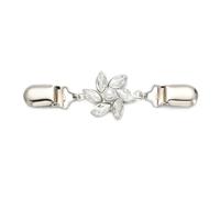 clip per cintura, Confezione da 3 fermagli for cardigan con scialle e strass da donna, multicolore(3)