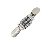 clip per cintura, Fermagli for scialle e cardigan, confezione da 3, in lega di zinco multicolore(F)